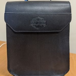 WOMEN'S HARLEY DAVIDSON Black Leather Backpack